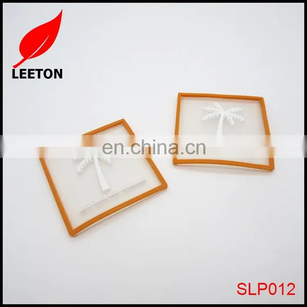 Factory Custom Plastic Square Logo Badge for Garment photo-6