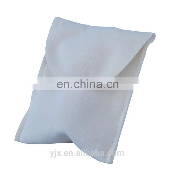 2016 Wholesale Hot Sell White Velvet Comestic Bag