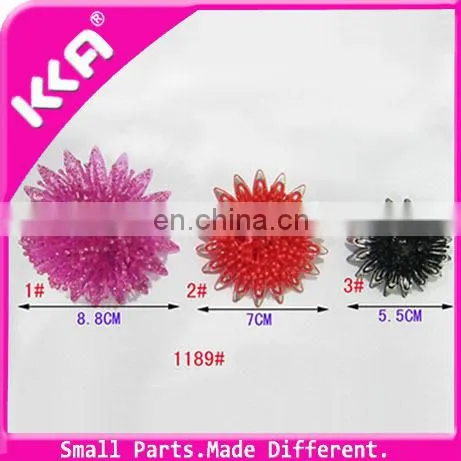 Various Styles Blooming Plastic Shoes Flower for Girls photo-3