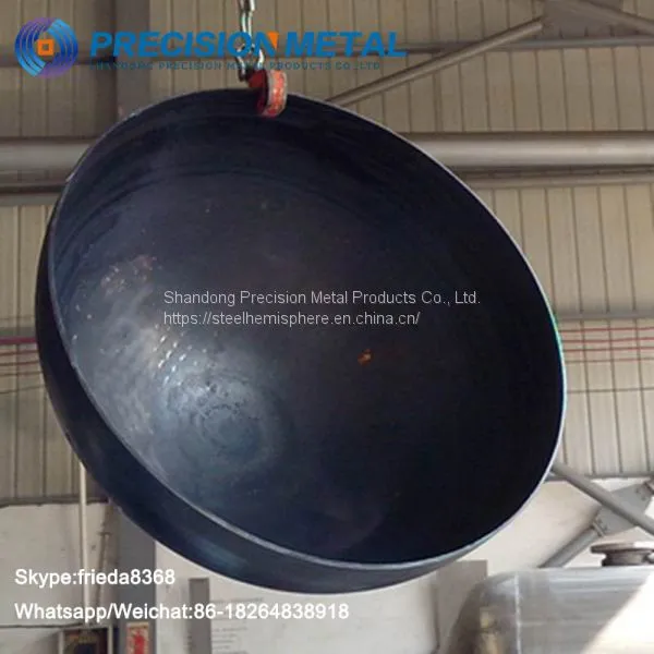Hot Forging Steel Hemisphere Hemispherical Head for Hydrogenation Reactor photo-3