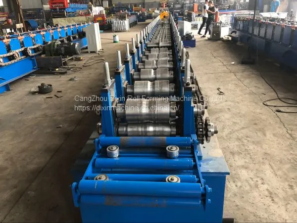 Metal Furring Keel Channel Slideway Structure Steel Keel Roll Forming Machine photo-3