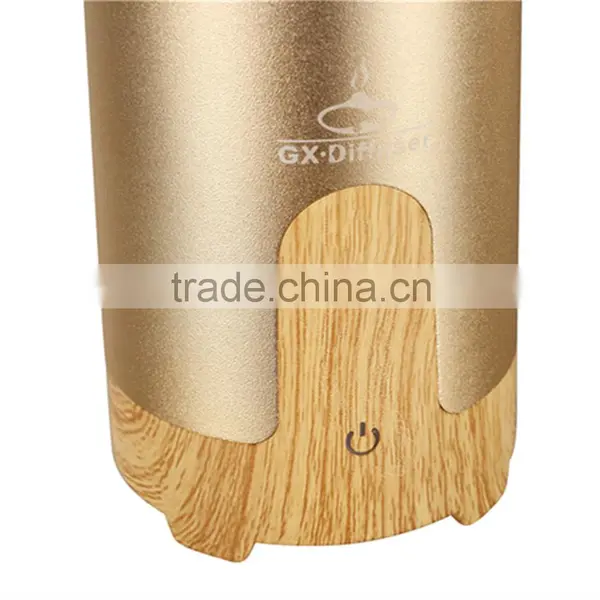 50ml A-alloy Gold Essential Oil Diffuser, 12v Usb Car Diffuser GX-B02 photo-2