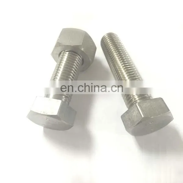 Scm440 Black Oxide M52 M26 M68 Hex Bolt Class 10.9 M24 Hexagonal Head Tensile Bolt Grade 8.8 photo-5
