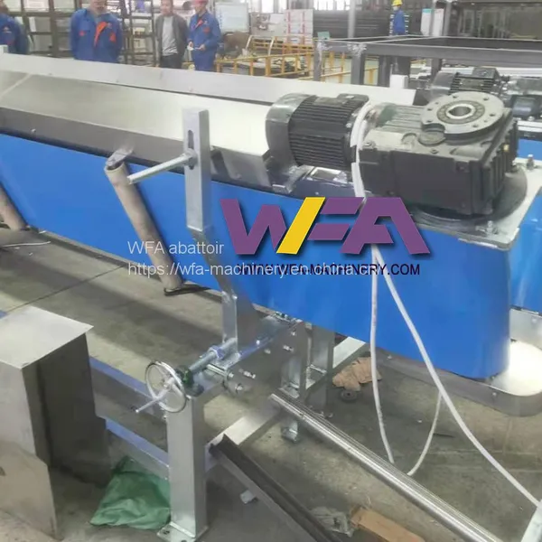 Restraint Conveyor Goat Equipment Automated Sheeep Slaughterhouse Conveyor Equipment photo-4