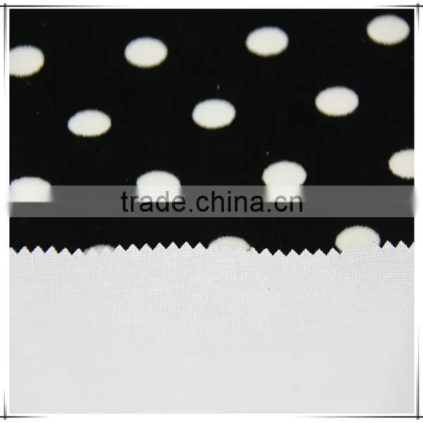 Mesh Polka Dot White Flocking Fabric for Market in Dubai photo-3