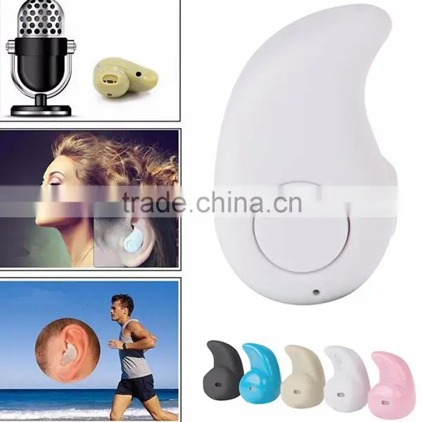 2016 Best Sale S530 Super Mini Stereo Wireless Bluetooth Earphone Headset Headphone In-ear photo-5