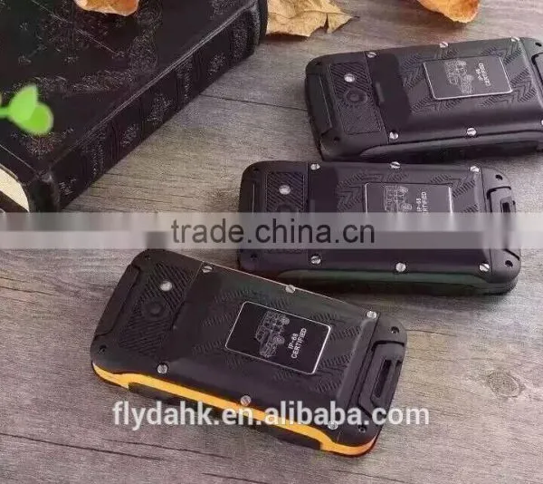 F605 4.5"ip68 Military Smart Phone WCDMA Phone MTK6572 Dual Core Dual Sim Smartphone 6000mah Android 4.4 Ip68 Rugged Smartphone photo-3