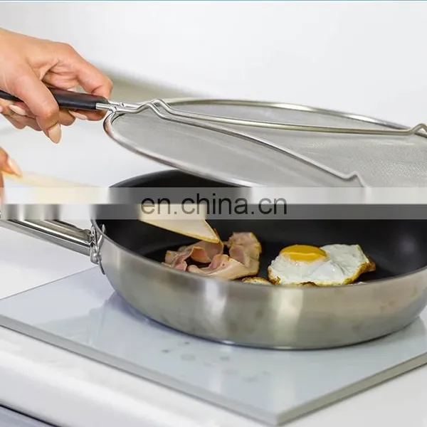 Stainless Steel Splatter Screen Guard Cover For Frying Pan photo-4