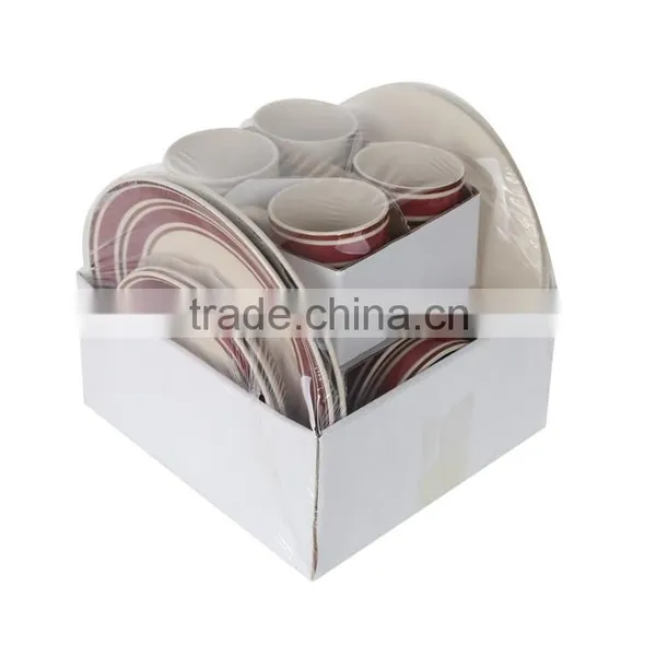 Porcelain Dinner Set With Gift Box Fine Hand Printed Dinner Set With Stoneware Material photo-2