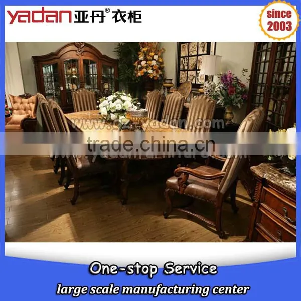 Wooden Dining Set Dining Table and Chair photo-3