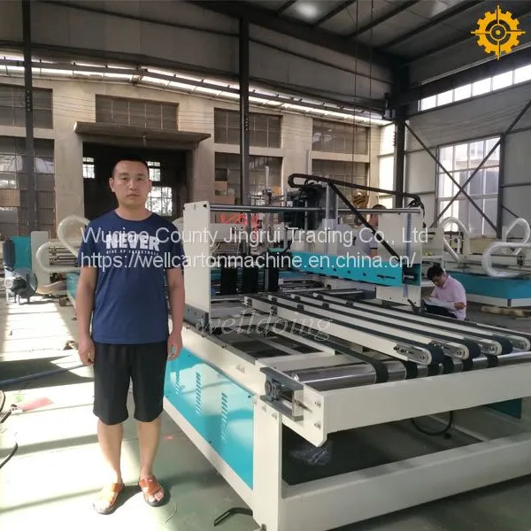 Automatic Food Carton Cardboard Folder Gluer Machine photo-2