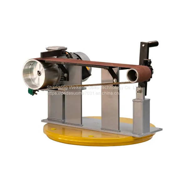 Wide& Narrow Belt Sanders Machinemulti-function Variable Speed Belt Grinder photo-5
