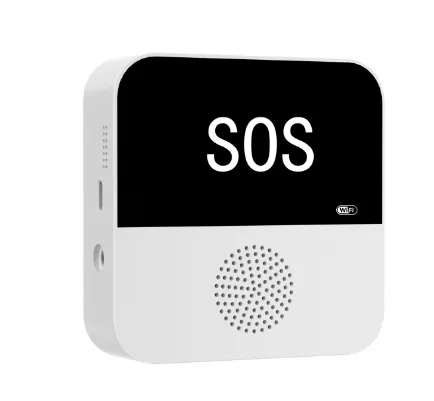WiFi Intelligent Wireless Pager Alarm System for Elderly, Disabled Children, SOS Emergency Button Receiver（Wechat:13510231336）