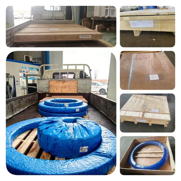 EBL.30.1255.200-1STPN High Performance Material Handling Crane Turntable Bearings Slewing Bearing Swing Ring Size 1398*1105*90mm photo-3
