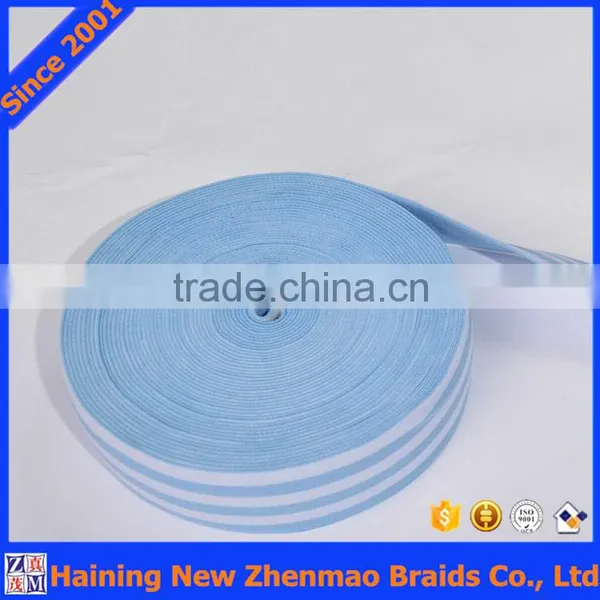 Custom Simple Design 1/1.5/2/2.5" Striped Elastic Webbing photo-4