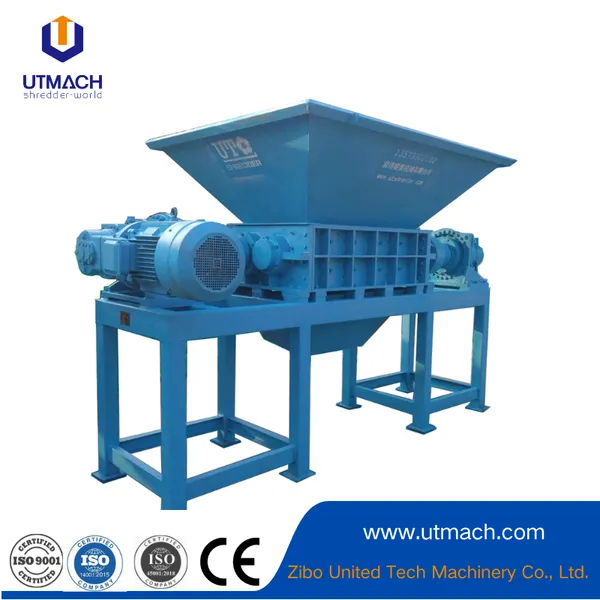 Continuous-feed Capable and Ow-speed/high-power Double Shaft Shredder photo-4