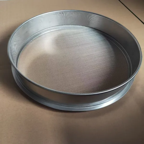Stainless Steel Round Sieve Chinese Medicine Screen Sand Ultra-fine Filter Screen Standard Sample Screen