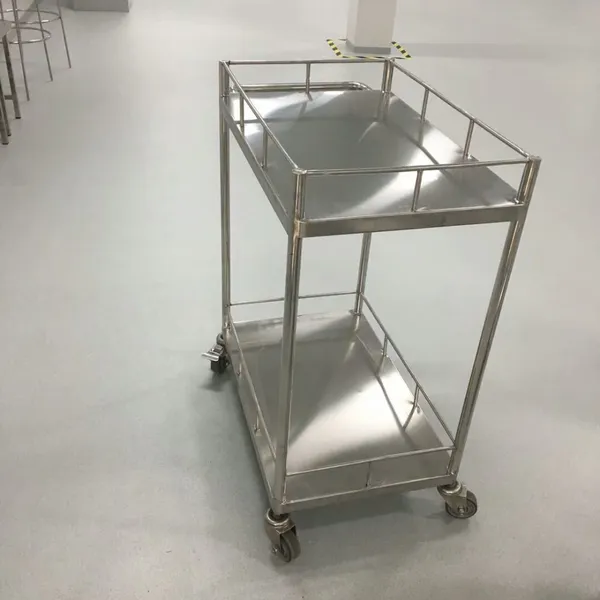 Stainless Steel Laboratory Cart photo-3