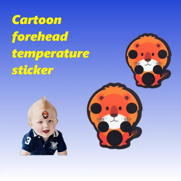 Color Changing LCD Thermometer Forehead Temperature Sticker photo-4