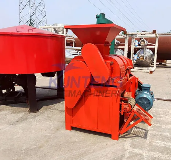 Smoke Free Industrial Wood Sawdust Sponge Iron Coconut Shell Fire Log Charcoal Briquette Machine EPC photo-3