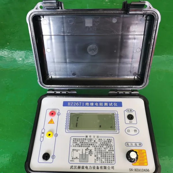 HZ2671 Digital Insulation Resistance Tester 500V–2500V Megohmmeter photo-2