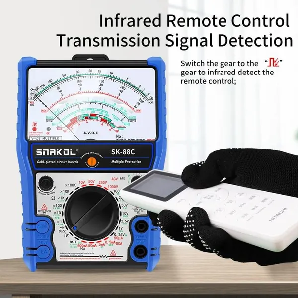 SNAKOL SK88C Multimeter With External Magnetic Pointer for Automotive Electrical Repair photo-2