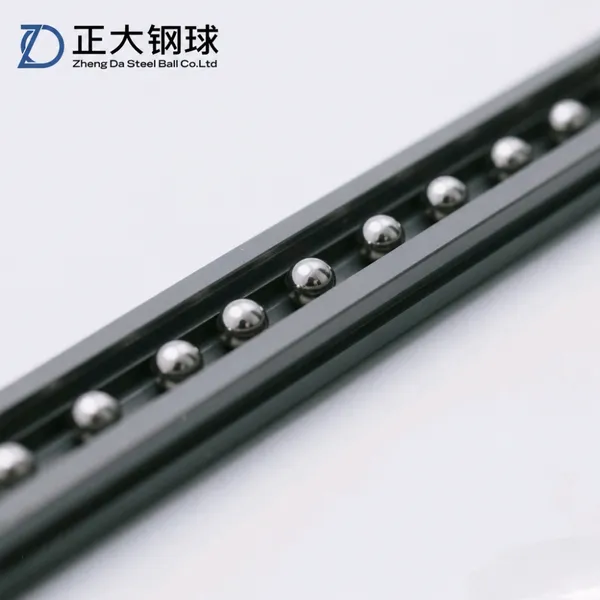GCr15 Bearing Steel Balls G100 6.35mm HRC 60-66 High Hardness for Guide Rail Applications, Factory Direct Supply