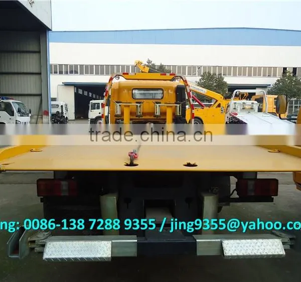 HOWO 3800mm Wheelbase Cheap Wrecker Tow Truck, L5600*W2300 Flatbed Wrecker Towing Truck on Sale in Africa photo-5
