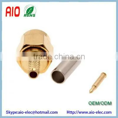 SMA Male 50ohm-1.5 RF Antenna Connector For RG174 RG316 LMR100 Cable photo-3