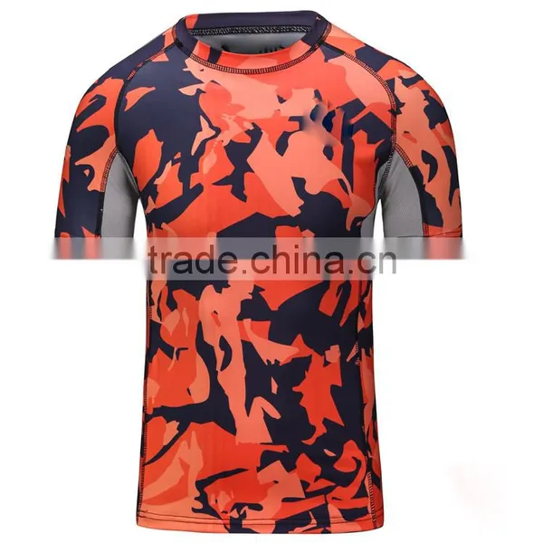 OEM Sportswear Sublimation Surfing Rashguard Sports Tracksuit Men photo-3
