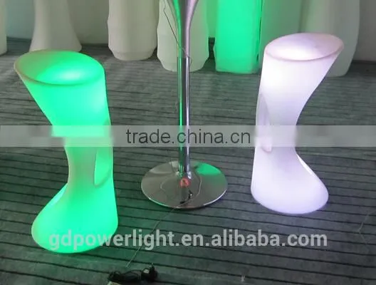 New PE Plastic Bar Stool With LED Light & Remote Control YXF-3884 photo-6