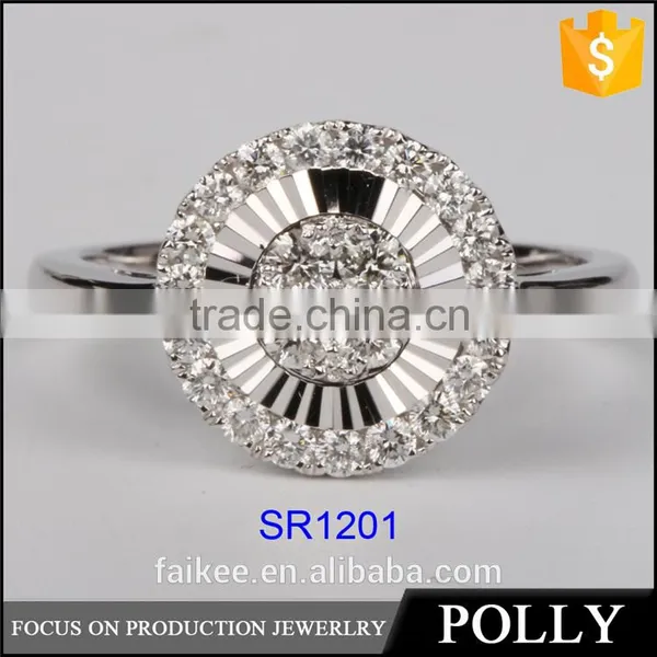 Latest Silver Finger Ring Designs for Girls Jewelry Set photo-2