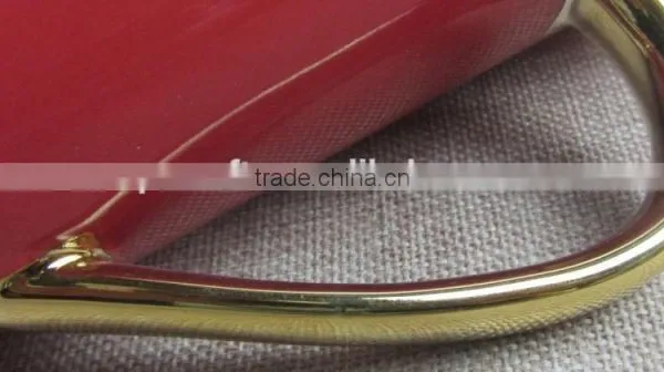2015 Hot Sell Red Mugs With Gold Colour photo-2