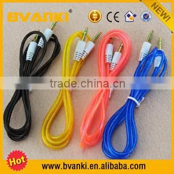 New Products 2016 Car AUX Stereo Jack 3.5MM Audio Cable For Sale photo-2