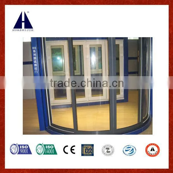 European Upvc Arc Sliding Window Profile