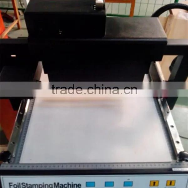 Digital TJ 219 Gild Gold Foil Stamping Printer Machine for Plastic Film photo-2