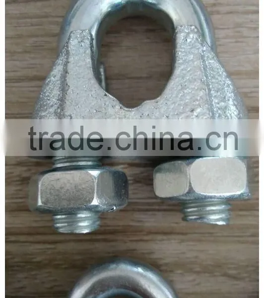 Zinc Plated DIN741 and DIN1142 Wire Rope Clip Wire Rope Clamp