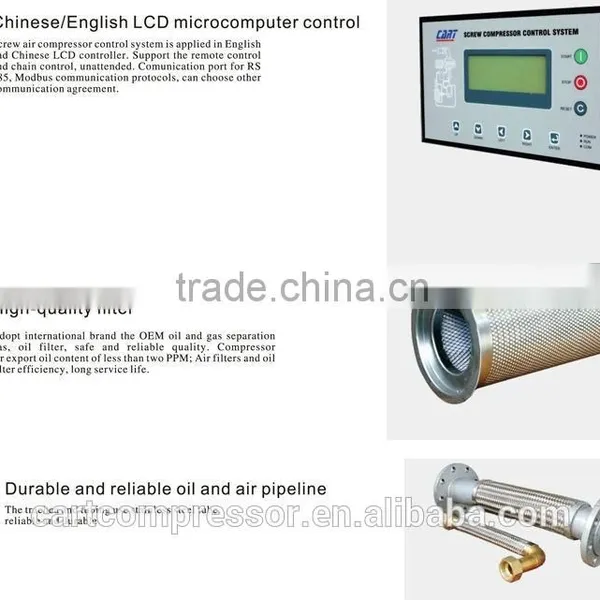 132 KW Direct Driven Screw Air Compressor (Chinese Manufacturer) photo-4