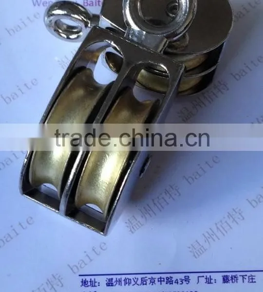 RIGGING ZINC ALLOY BELT DOUBLE RIGID OULLEY photo-4