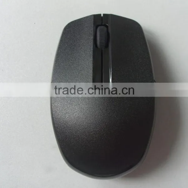 2015 Special Offer Black Colour 2.4G Cheap Wireless Mouse photo-2