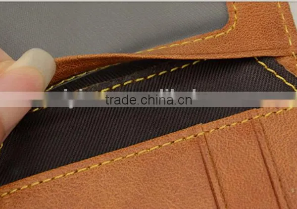 Factory Hot Sell Fashion Cow Hide Leather Driving License Wallet photo-6