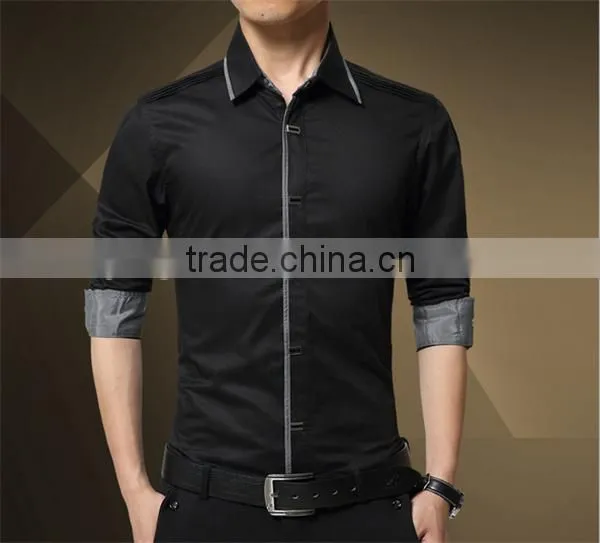 Custom Printed Shirts for Men High Quality Body Fit Shirts photo-2