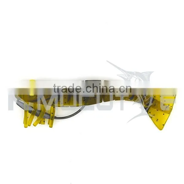 Kmucutie CHS006 In Stock Soft Shrimp Lure High Quality Plastic Soft Fishing Lure for Cuttlefish photo-2