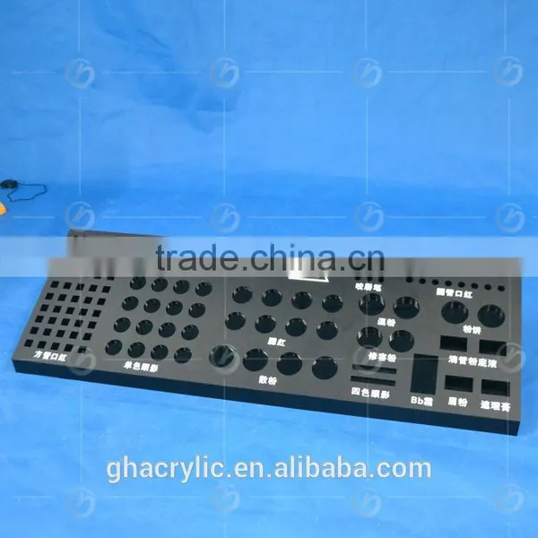 Modern Customized Acrylic Display,black Makeup Case Foe 3ce Products photo-4