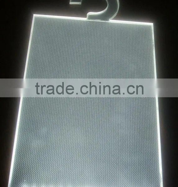 Led Flat Panel Lighting Light Guide Plate Acrylic Display