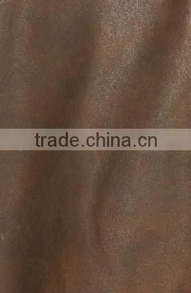 Shaded Brown Leather Jacket photo-4