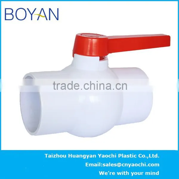 BOYAN Taizhou Huangyan Wholesale Price 2 Inch Pvc Plastic Ball Valve photo-6