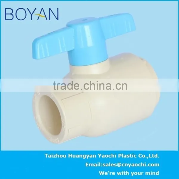 BOYAN Taizhou Huangyan Plastic ASTM2846 Cpvc Ball Valve photo-5