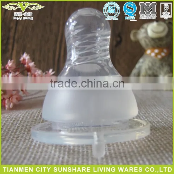 New Products Baby Nipple, Standard Silicone Baby Nipples for Baby Feeding Bottles photo-3