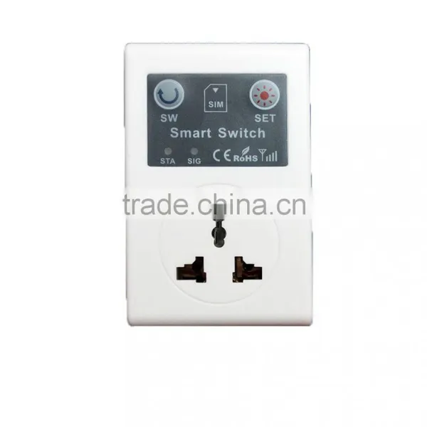 New GSM Smart Power Socket With Different Market Plug